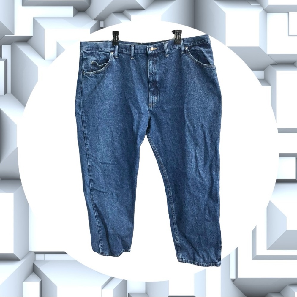 Wrangler Relaxed Fit Blue Jeans Men 46x30